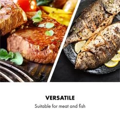 AeroVital Cube Chef Heißluftfritteuse Steak-Käfig Zubehör Edelstahl 8 AeroVital Cube Chef Heißluftfritteuse Steak-Käfig Zubehör Edelstahl -Küchengeräte Geschäft 10034408 yy 0003 logo Klarstein AeroVital Cube Chef Steak Kaefig