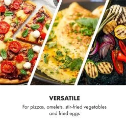 AeroVital Cube Chef Pizzateller Hoher Grilleinsatz Zubehör Edelstahl 8 AeroVital Cube Chef Pizzateller Hoher Grilleinsatz Zubehör Edelstahl -Küchengeräte Geschäft 10034411 yy 0003 logo Klarstein AeroVital Cube Chef Pizzateller