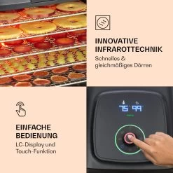 Florida Jerky Dörrautomat Infrarot 500W 4 Programme 35 Bis 75 °C -Küchengeräte Geschäft 10034430 de 0003 logo