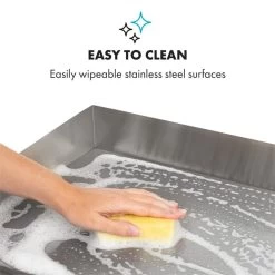 Grillmeile 3000G Elektrogrill 3000W Grillplatte 54,5x35cm Glatt -Küchengeräte Geschäft 10034447 yy 0008 logo Klarstein Grillmeile 3000G Pro Elektrogrill glatt