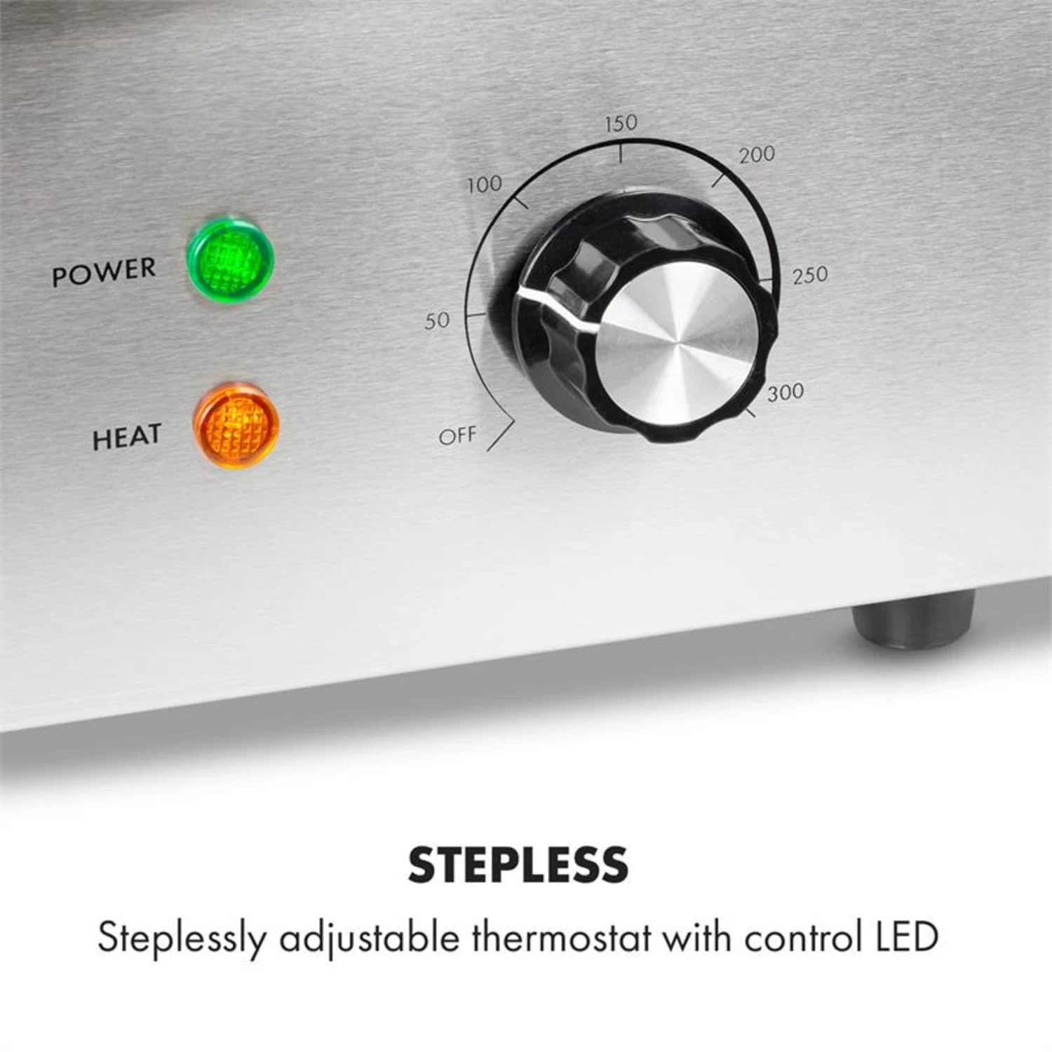 Grillmeile 3000R Elektrogrill 3000W Platte 54,5x35cm Geriffelt 5 Grillmeile 3000R Elektrogrill 3000W Platte 54,5x35cm Geriffelt – Bild 3