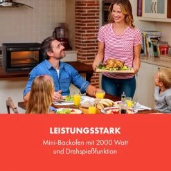 Masterchef 60 Mini-Backofen 60l 2000W 100-230 °C Timer Schwarz 12 Masterchef 60 Mini-Backofen 60l 2000W 100-230 °C Timer Schwarz -Küchengeräte Geschäft 10034498 de 0002 logo