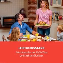 Masterchef 60 Mini-Backofen 60l 2000W 100-230 °C Timer Silber -Küchengeräte Geschäft 10034499 de 0002 logo