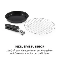 VitAir Pommesmaster Heißluftfritteuse 360° 1400W 50-240°C Timer -Küchengeräte Geschäft 10034529 de 0010 logo