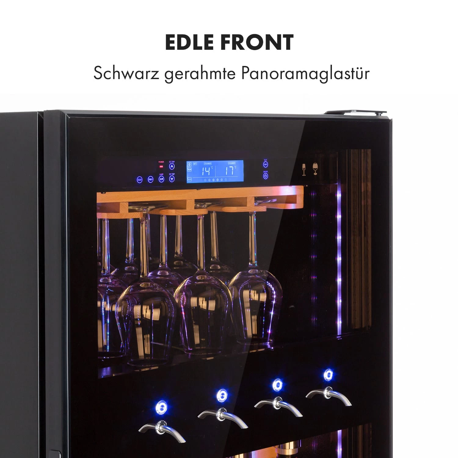 First Class 84 Weinkühlschrank 4 Dispenser 84 Fl. 5-22°C Touch Glastür 10 First Class 84 Weinkühlschrank 4 Dispenser 84 Fl. 5-22°C Touch Glastür – Bild 8