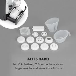 Pastamania Nudelmaschine 260W 7 Aufsätze 500 G 60 DB LED -Küchengeräte Geschäft 10034566 de 0006 logo