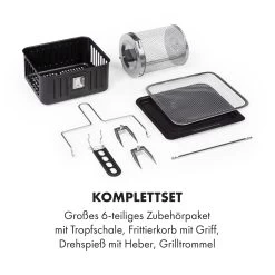 AeroVital Fry Heißluftfritteuse 1500W 10l Timer 9 Programme 18 AeroVital Fry Heißluftfritteuse 1500W 10l Timer 9 Programme -Küchengeräte Geschäft 10034575 de 0008 logo