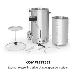 Brauheld Pro Maischekessel 2500W 35L 30-100°C Umwälzpumpe Edelstahl -Küchengeräte Geschäft 10034587 de 0006 logo