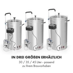Brauheld Pro Maischekessel 3300W 45L 30-100°C Umwälzpumpe Edelstahl 17 Brauheld Pro Maischekessel 3300W 45L 30-100°C Umwälzpumpe Edelstahl -Küchengeräte Geschäft 10034588 de 0007 logo