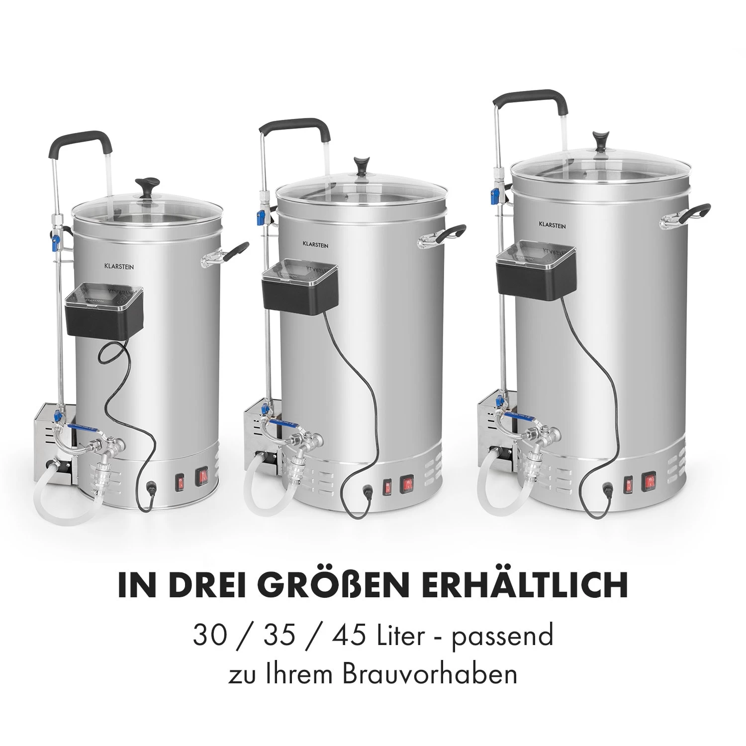 Brauheld Pro Maischekessel 3300W 45L 30-100°C Umwälzpumpe Edelstahl 9 Brauheld Pro Maischekessel 3300W 45L 30-100°C Umwälzpumpe Edelstahl – Bild 7