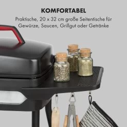 Gatsby Elektrogrill 2000W Antihaft-Grillfläche Seitentische Schwarz 13 Gatsby Elektrogrill 2000W Antihaft-Grillfläche Seitentische Schwarz -Küchengeräte Geschäft 10034706 de 0003 logo
