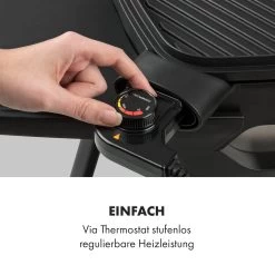 Gatsby Elektrogrill 2000W Antihaft-Grillfläche Seitentische Schwarz 15 Gatsby Elektrogrill 2000W Antihaft-Grillfläche Seitentische Schwarz -Küchengeräte Geschäft 10034706 de 0005 logo