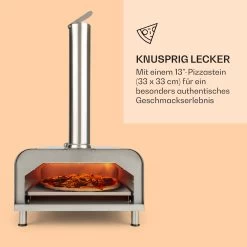 Diavolo Pizza-Pelletofen Inkl. Pizzastein Thermometer Edelstahl -Küchengeräte Geschäft 10034709 de 0003 logo