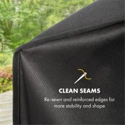 Tomahawk Wetterschutzhaube 600D Canvas 30/70% PE/PVC Schwarz -Küchengeräte Geschäft 10034713 yy 0004 logo Klarstein Tomahawk Wetterschutzhaube 140cm