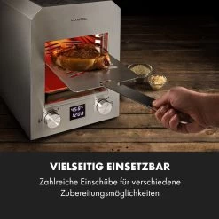 Hannibal Hochtemperaturgrill Indoor 2.200W 850°C Edelstahl Silber -Küchengeräte Geschäft 10034803 de 0006 logo
