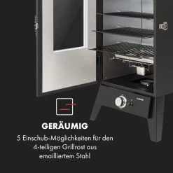 Pasadena Gas-Räuchergrill 2,5 KW Heizleistung 180 °C / 350 °F Max. -Küchengeräte Geschäft 10034818 de 0005 logo