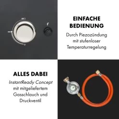 Pasadena Gas-Räuchergrill 2,5 KW Heizleistung 180 °C / 350 °F Max. -Küchengeräte Geschäft 10034818 de 0008 logo