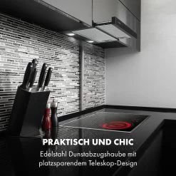 Viola Dunstabzugshaube Edelstahl 59,6 Cm 612m³/h EEK A Schwarz -Küchengeräte Geschäft 10034863 de 0002 logo