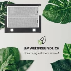 Viola Dunstabzugshaube Edelstahl 59,6 Cm 612m³/h EEK A Schwarz -Küchengeräte Geschäft 10034863 de 0003 logo