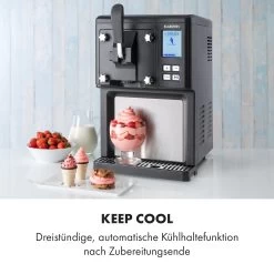 Sweet Sundae Eiscrememaschine Kompressor 1,5l Edelstahl Schwarz -Küchengeräte Geschäft 10034911 de 0006 logo