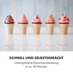 Sweet Sundae Eiscrememaschine Kompressor 1,5l Edelstahl Weiß -Küchengeräte Geschäft 10034912 de 0002 logo