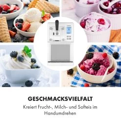 Sweet Sundae Eiscrememaschine Kompressor 1,5l Edelstahl Weiß -Küchengeräte Geschäft 10034912 de 0004 logo