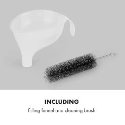 Sweet Sundae Eiscrememaschine Kompressor 1,5l Edelstahl Weiß -Küchengeräte Geschäft 10034912 uk 0009 logo Klarstein Sahnehaeubchen Eiscrememaschine weiss