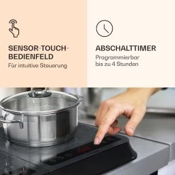 InnoChef Induktionskochfeld 3400W Touch Control Glaskeramik -Küchengeräte Geschäft 10034919 de 0004 logo