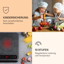 InnoChef Induktionskochfeld 3400W Touch Control Glaskeramik -Küchengeräte Geschäft 10034919 de 0005 logo