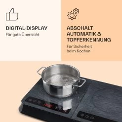 InnoChef Induktionskochfeld 3400W Touch Control Glaskeramik -Küchengeräte Geschäft 10034919 de 0006 logo