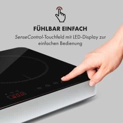 Cookio Kochfeld Induktion Freistehend 3500 W Bis 240 °C Glaskeramik 13 Cookio Kochfeld Induktion Freistehend 3500 W Bis 240 °C Glaskeramik -Küchengeräte Geschäft 10034949 de 0003 logo