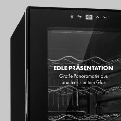 Shiraz 18 Slim Uno Weinkühlschrank 50l 18Fl Touch-Bedienfeld 5-18°C -Küchengeräte Geschäft 10035026 de 0007 logo