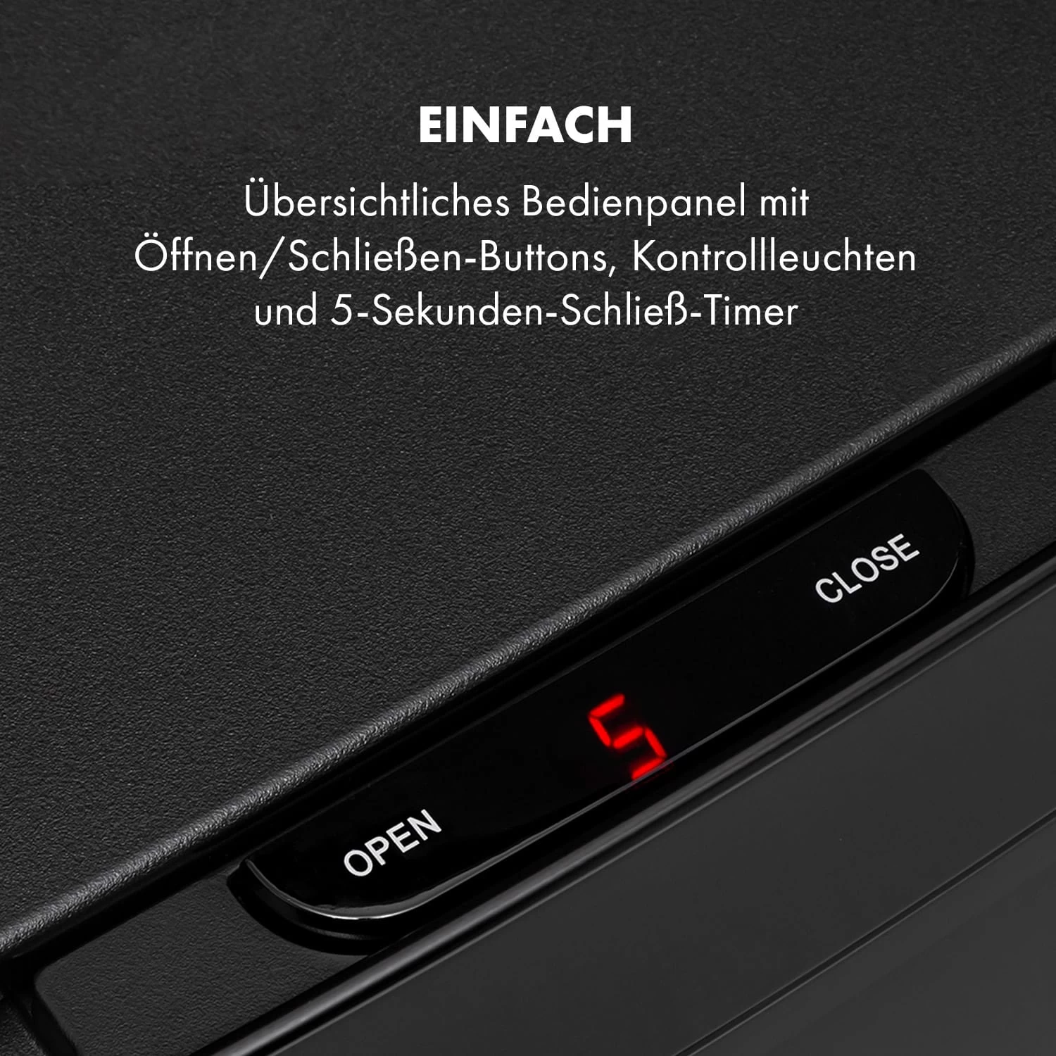 Touchless Black Stainless Steel Müllsammler Sensor 72L 4 Behälter ABS / PP / Edelstahl Schwarz 8 Touchless Black Stainless Steel Müllsammler Sensor 72L 4 Behälter ABS / PP / Edelstahl Schwarz – Bild 6