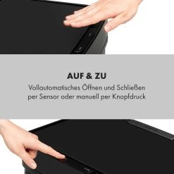 Touchless Black Stainless Steel Müllsammler Sensor 72L 4 Behälter ABS / PP / Edelstahl Schwarz 19 Touchless Black Stainless Steel Müllsammler Sensor 72L 4 Behälter ABS / PP / Edelstahl Schwarz -Küchengeräte Geschäft 10035097 de 0007 logo