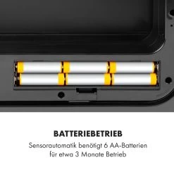 Touchless Black Stainless Steel Müllsammler Sensor 72L 4 Behälter ABS / PP / Edelstahl Schwarz 20 Touchless Black Stainless Steel Müllsammler Sensor 72L 4 Behälter ABS / PP / Edelstahl Schwarz -Küchengeräte Geschäft 10035097 de 0008 logo