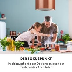 Barett Inselabzugshaube Ø35cm Umluft 558 M³/h LED Aktivkohlefilter -Küchengeräte Geschäft 10035165 de 0002 logo