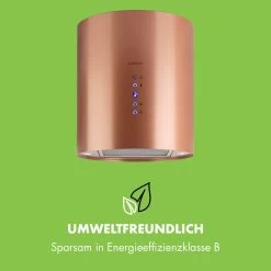 Barett Inselabzugshaube Ø35cm Umluft 558 M³/h LED Aktivkohlefilter -Küchengeräte Geschäft 10035165 de 0006 logo