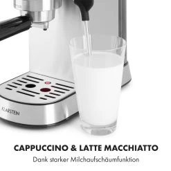 Futura Espressomaker 20 Bar 1450 Watt 20 Bar Wassertank: 1,25 Liter Rostfreier Edelstahl 18 Futura Espressomaker 20 Bar 1450 Watt 20 Bar Wassertank: 1,25 Liter Rostfreier Edelstahl -Küchengeräte Geschäft 10035183 de 0007 logo