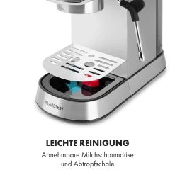 Futura Espressomaker 20 Bar 1450 Watt 20 Bar Wassertank: 1,25 Liter Rostfreier Edelstahl 20 Futura Espressomaker 20 Bar 1450 Watt 20 Bar Wassertank: 1,25 Liter Rostfreier Edelstahl -Küchengeräte Geschäft 10035183 de 0009 logo