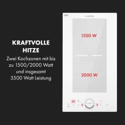 Delicatessa Slim Domino Induktionskochfeld 3500W Timer -Küchengeräte Geschäft 10035197 de 0004 logo