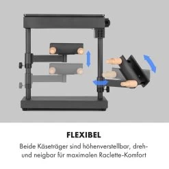 Appenzell XL Raclette Mit Grill 600 W Thermostat 2 Käseträger 16 Appenzell XL Raclette Mit Grill 600 W Thermostat 2 Käseträger -Küchengeräte Geschäft 10035218 de 0007 logo