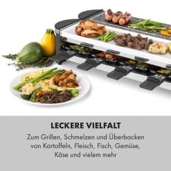 Tenderloin 50/50 Raclette-Grill 1200W 8 Personen Natursteinplatte Metallgrillplatte 13 Tenderloin 50/50 Raclette-Grill 1200W 8 Personen Natursteinplatte Metallgrillplatte -Küchengeräte Geschäft 10035260 de 0004 logo