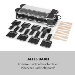 Tenderloin 50/50 Raclette-Grill 1200W 8 Personen Natursteinplatte Metallgrillplatte 16 Tenderloin 50/50 Raclette-Grill 1200W 8 Personen Natursteinplatte Metallgrillplatte -Küchengeräte Geschäft 10035260 de 0007 logo