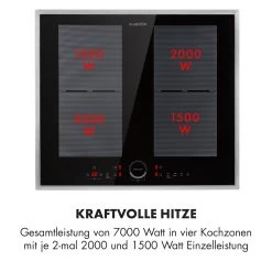 Delicatessa 60 Prime Induktionskochfeld 4 Zonen 7000W Timer -Küchengeräte Geschäft 10035266 de 0004 logo