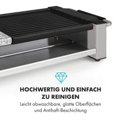Bistecca Raclette 1200W Metall / Stein 8 Personen Kontroll-LED 12 Bistecca Raclette 1200W Metall / Stein 8 Personen Kontroll-LED -Küchengeräte Geschäft 10035293 de 0003 logo