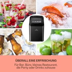 Partytime Eiswürfelmaschine Klareis 15kg/24h Edelstahl 11 Partytime Eiswürfelmaschine Klareis 15kg/24h Edelstahl -Küchengeräte Geschäft 10035295 de 0003 usp