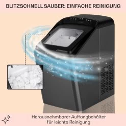 Partytime Eiswürfelmaschine Klareis 15kg/24h Edelstahl 13 Partytime Eiswürfelmaschine Klareis 15kg/24h Edelstahl -Küchengeräte Geschäft 10035295 de 0005 usp