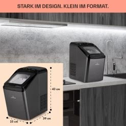 Partytime Eiswürfelmaschine Klareis 15kg/24h Edelstahl 14 Partytime Eiswürfelmaschine Klareis 15kg/24h Edelstahl -Küchengeräte Geschäft 10035295 de 0006 usp