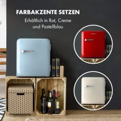 Audrey Mini 2in1 Kühlschrank EEC F Gefrierfach LED -Küchengeräte Geschäft 10035309 de 0008 logo