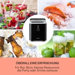 Chillout Eiswürfelmaschine Bulleteis 12kg/24h Wassertank: 1,5 L 11 Chillout Eiswürfelmaschine Bulleteis 12kg/24h Wassertank: 1,5 L -Küchengeräte Geschäft 10035320 de 0003 usp